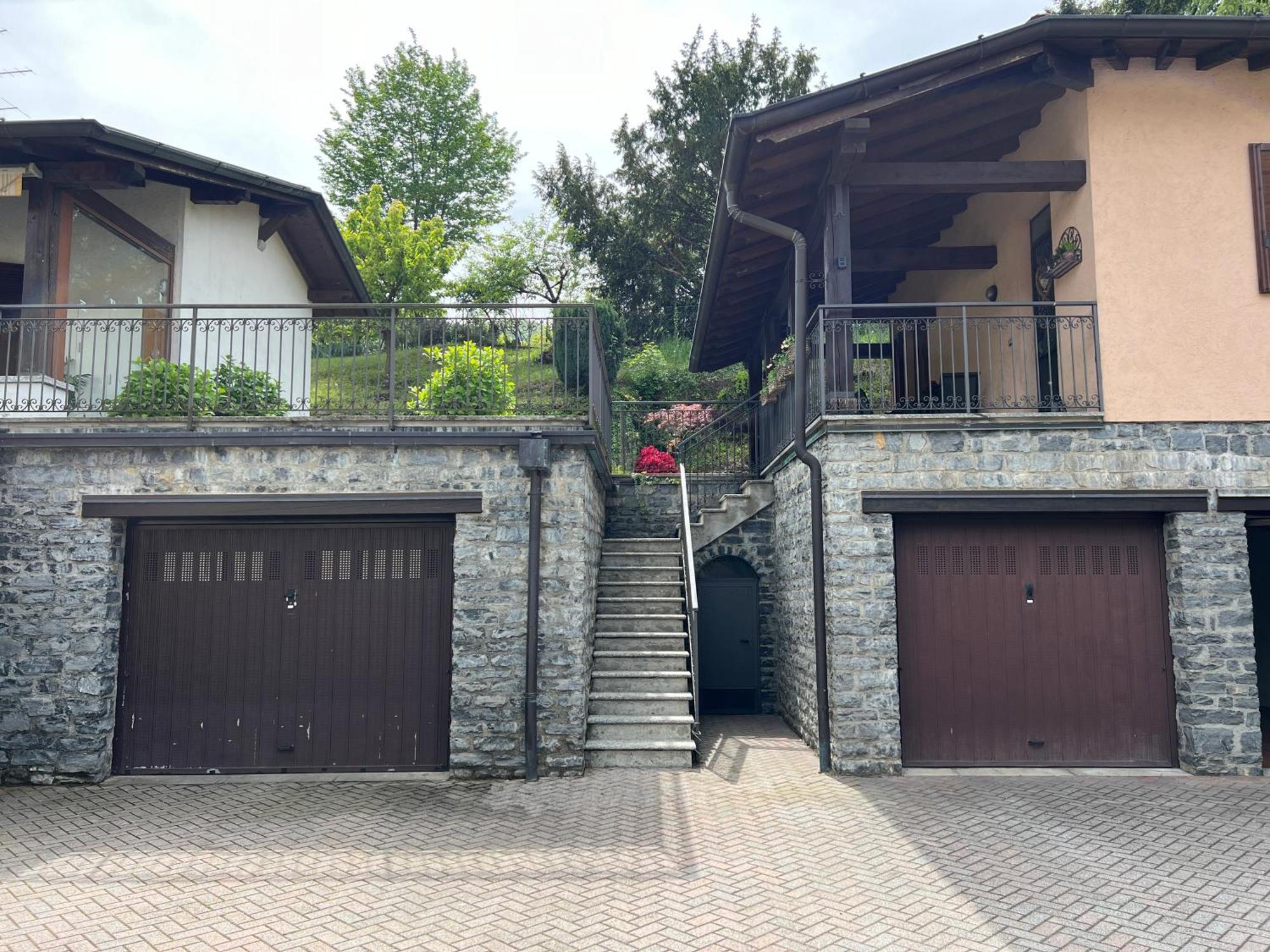 L'Acero Rosso - Giardino E Box Auto Privato Villa Menaggio Bagian luar foto