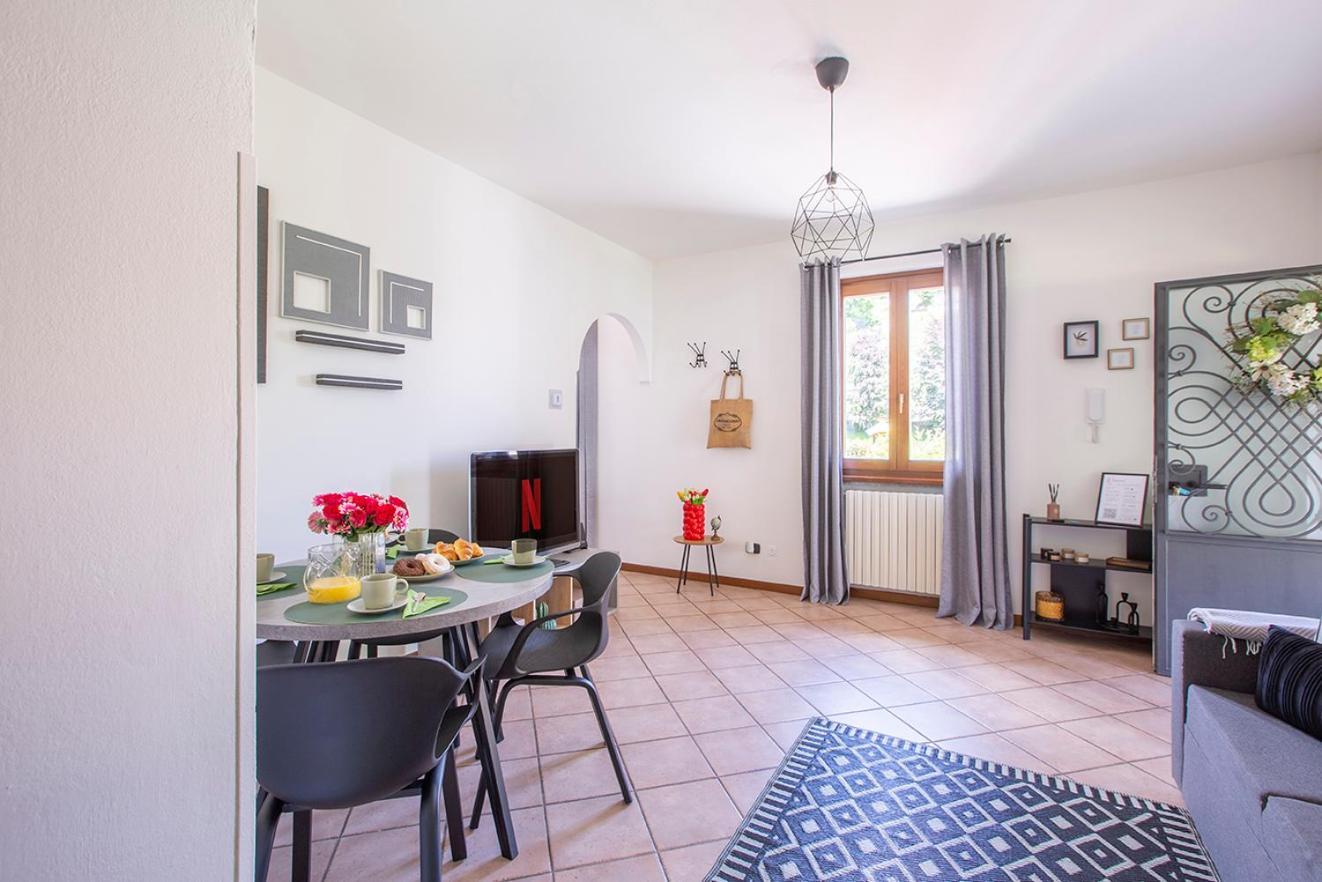 L'Acero Rosso - Giardino Privato E Box Auto Villa Menaggio Bagian luar foto